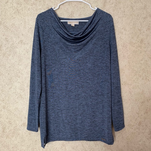 MICHAEL Michael Kors Tops - Michael Kors Blue Long Sleeve Top